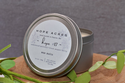 hope #17 Wax Melt Tin 5oz
