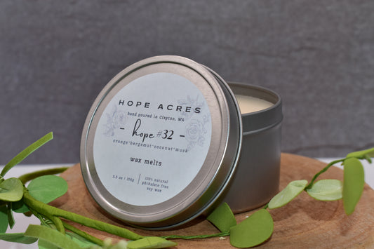 hope #32 Wax Melt Tin 5oz