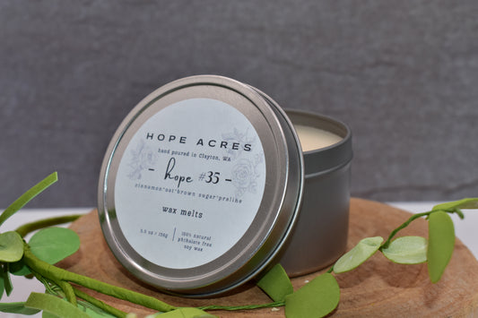 hope #35 Wax Melt Tin 5oz