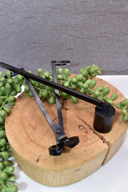 2 PIECE CANDLE TRIMMER/SNUFFER SET